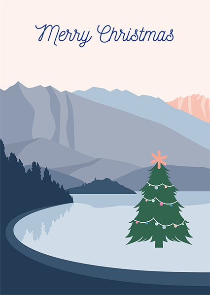 Wānaka New Zealand Christmas Card