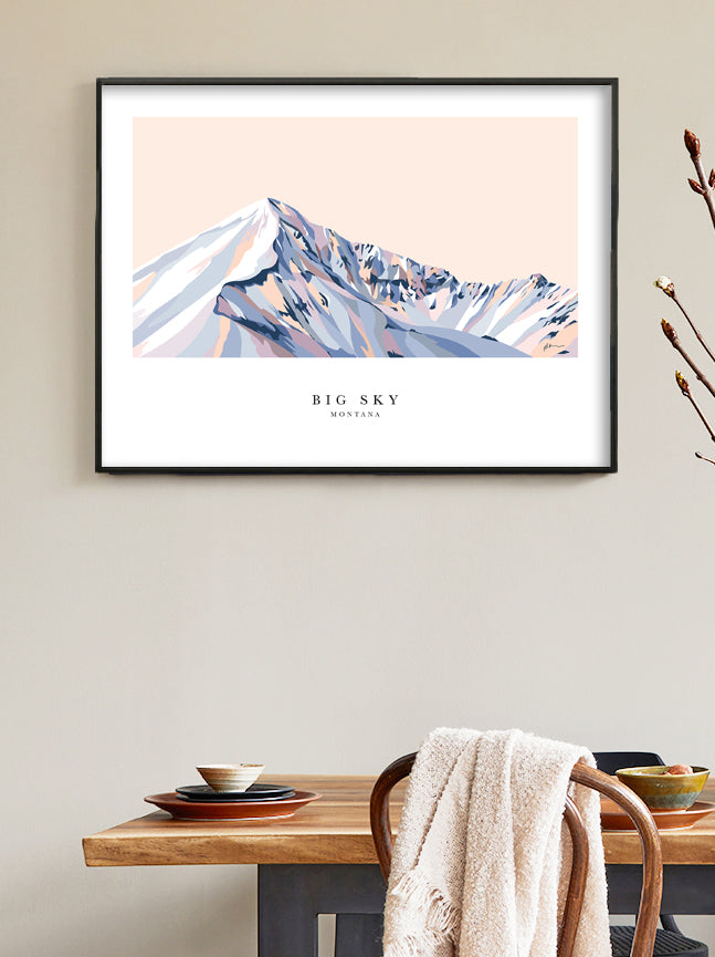 modern mountain art