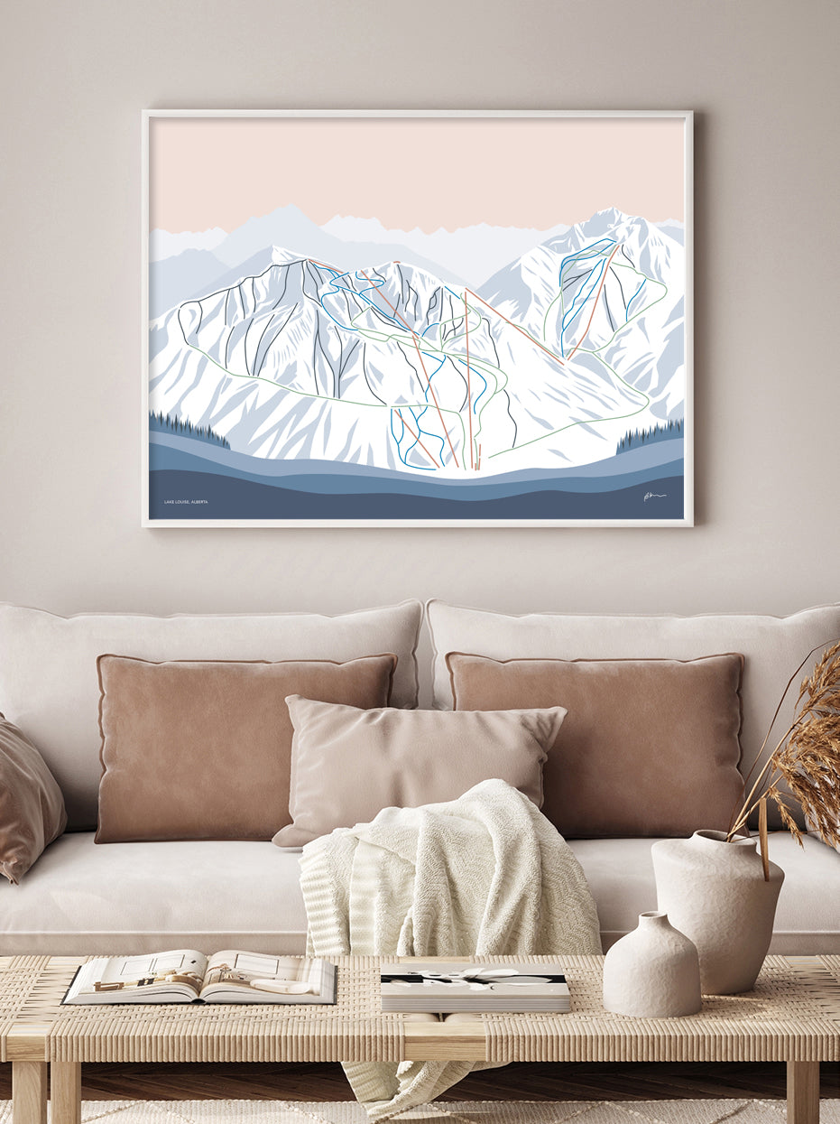 lake louise art print