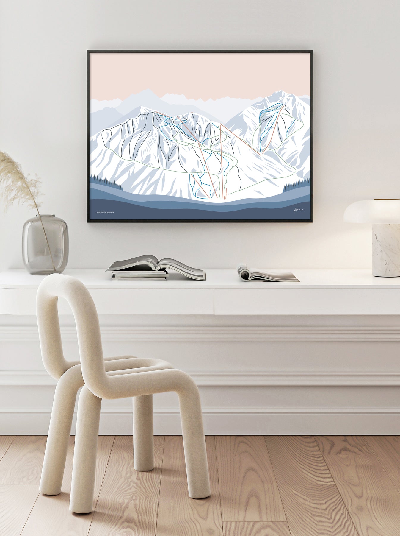 lake louise canada poster