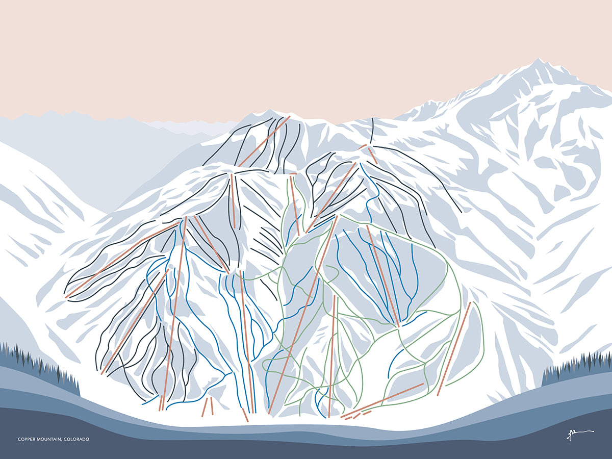 COPPER MOUNTAIN TRAIL MAP