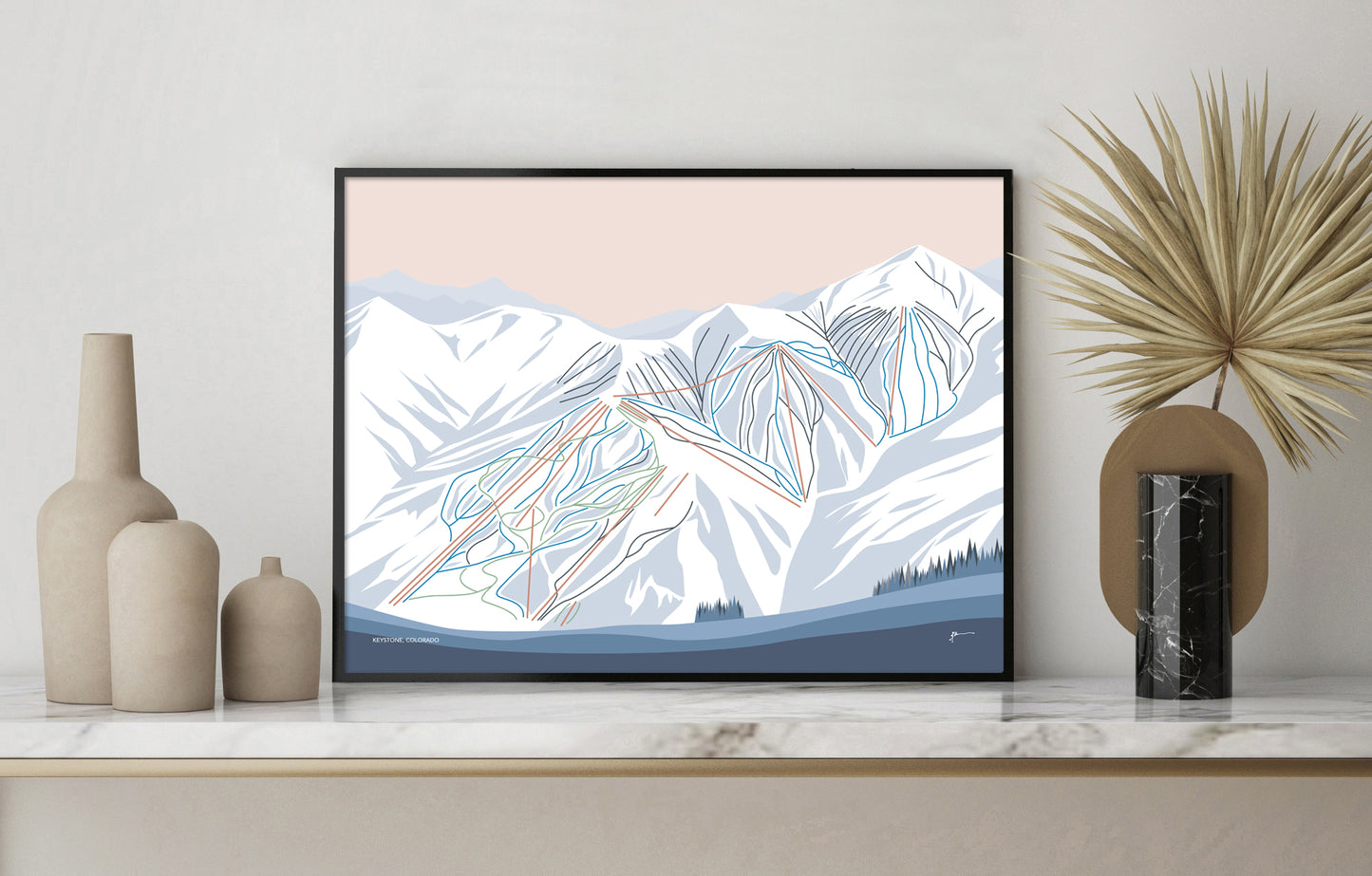 KEYSTONE SKI POSTER