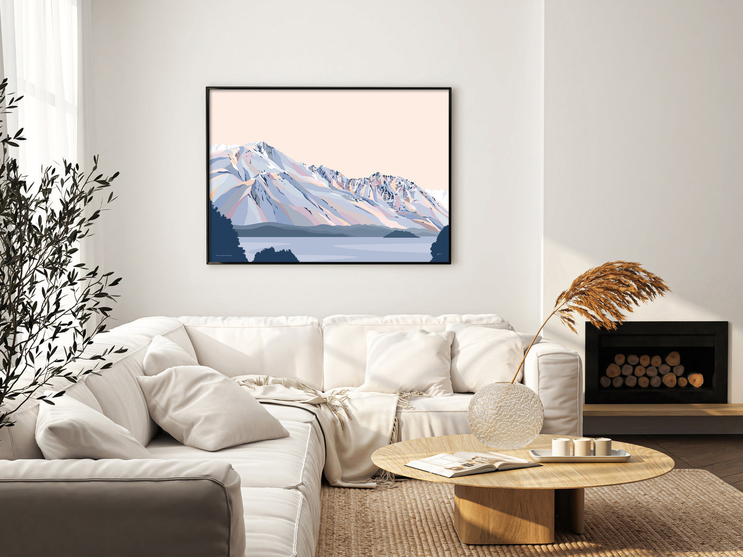 roy's peak art wanaka bridget hall