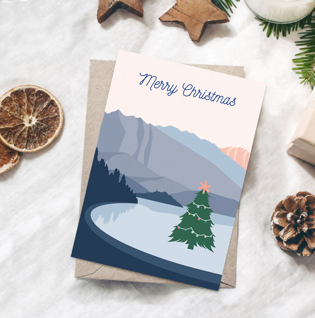 Wānaka New Zealand Christmas Card