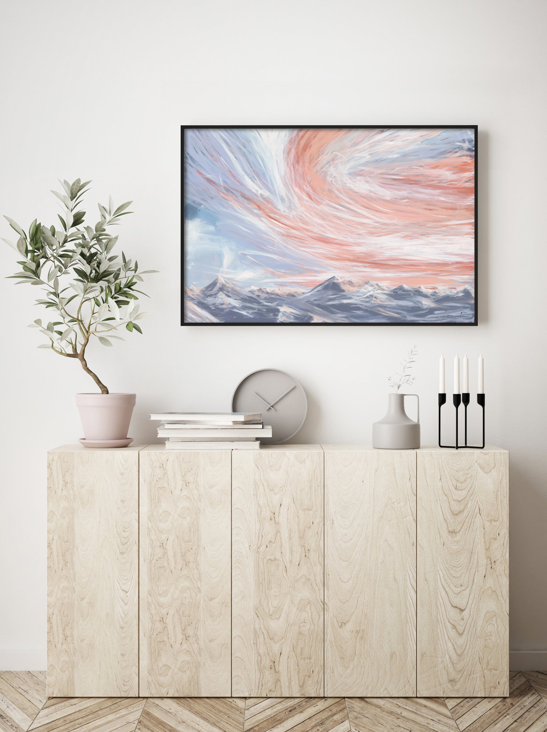 wanaka modern landscape art