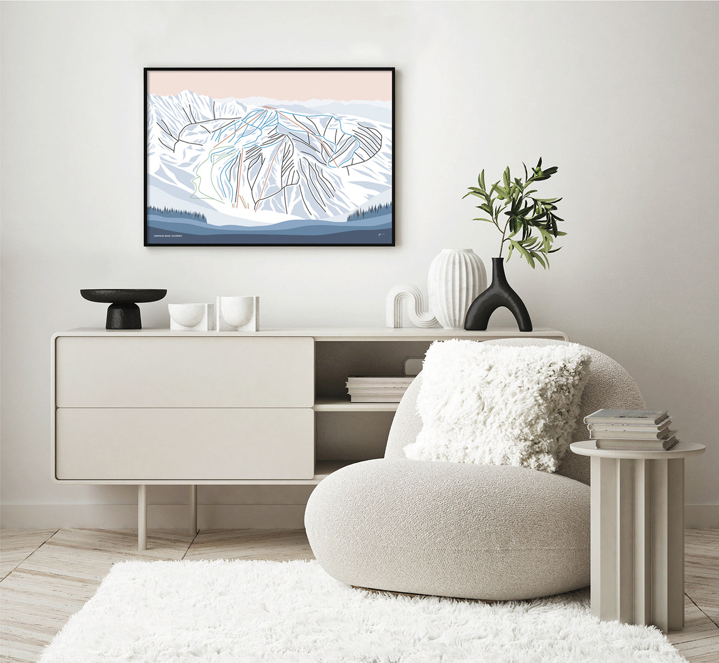 arapahoe basin art print