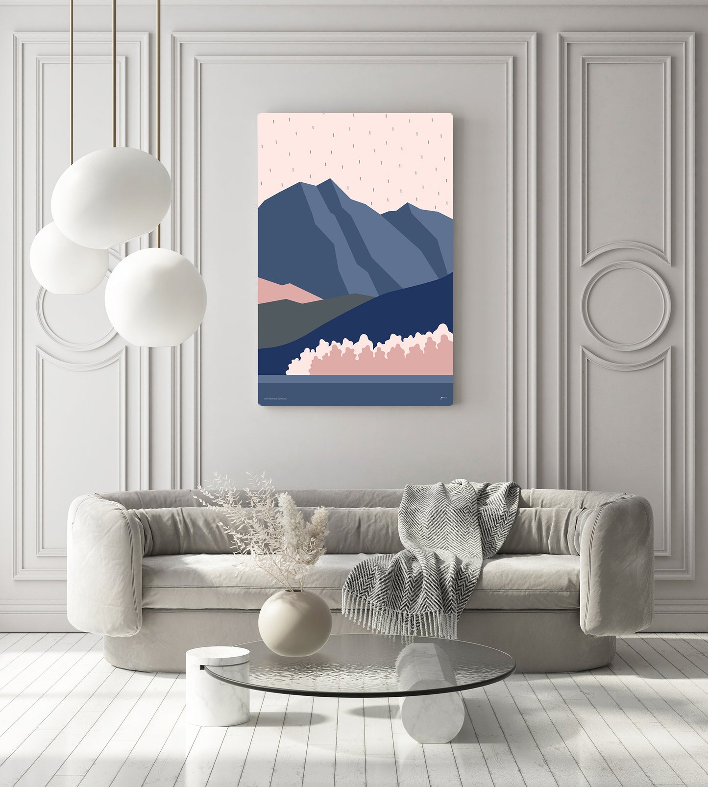 new zealand mt cook art gift