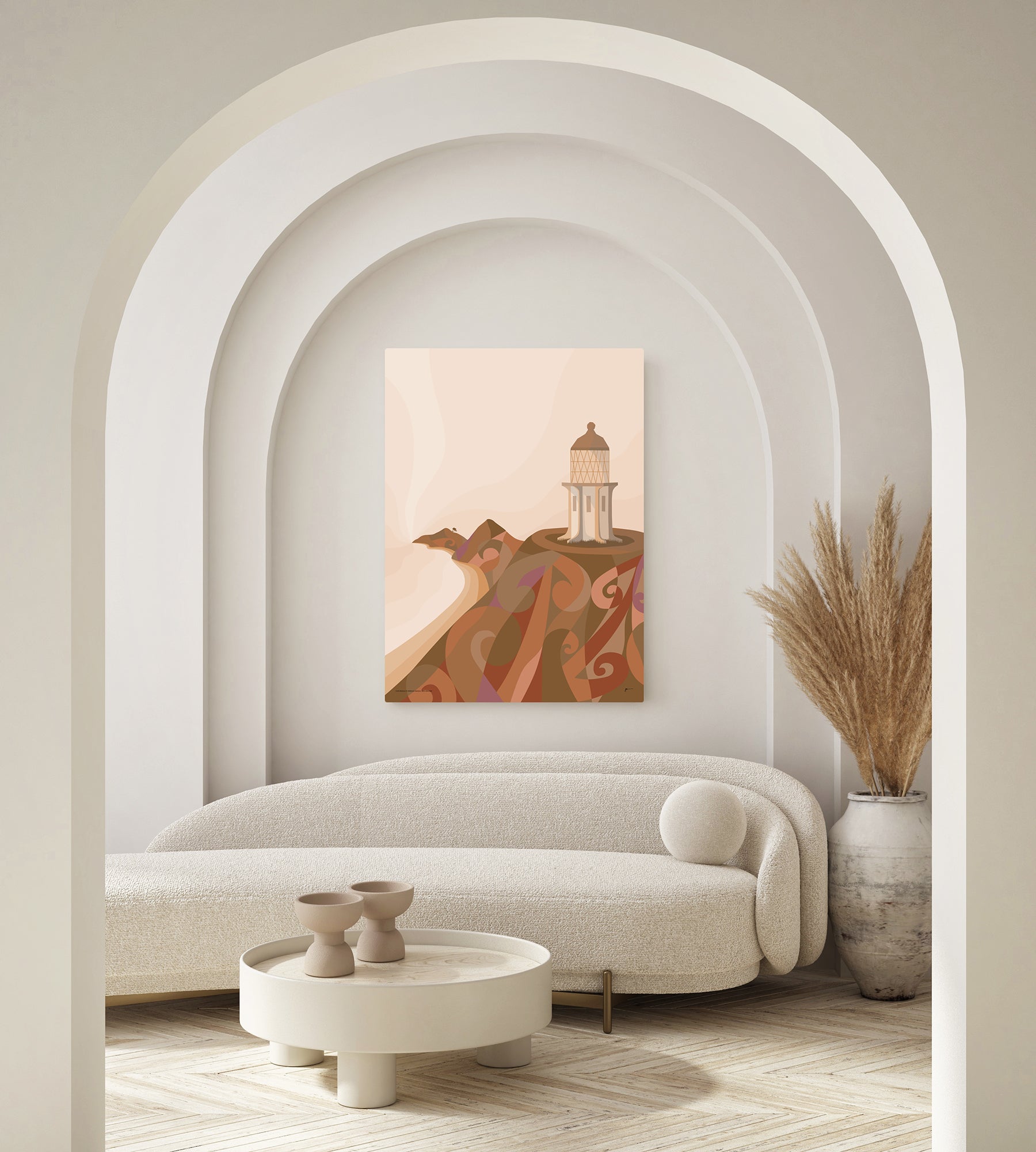 cape reinga travel art