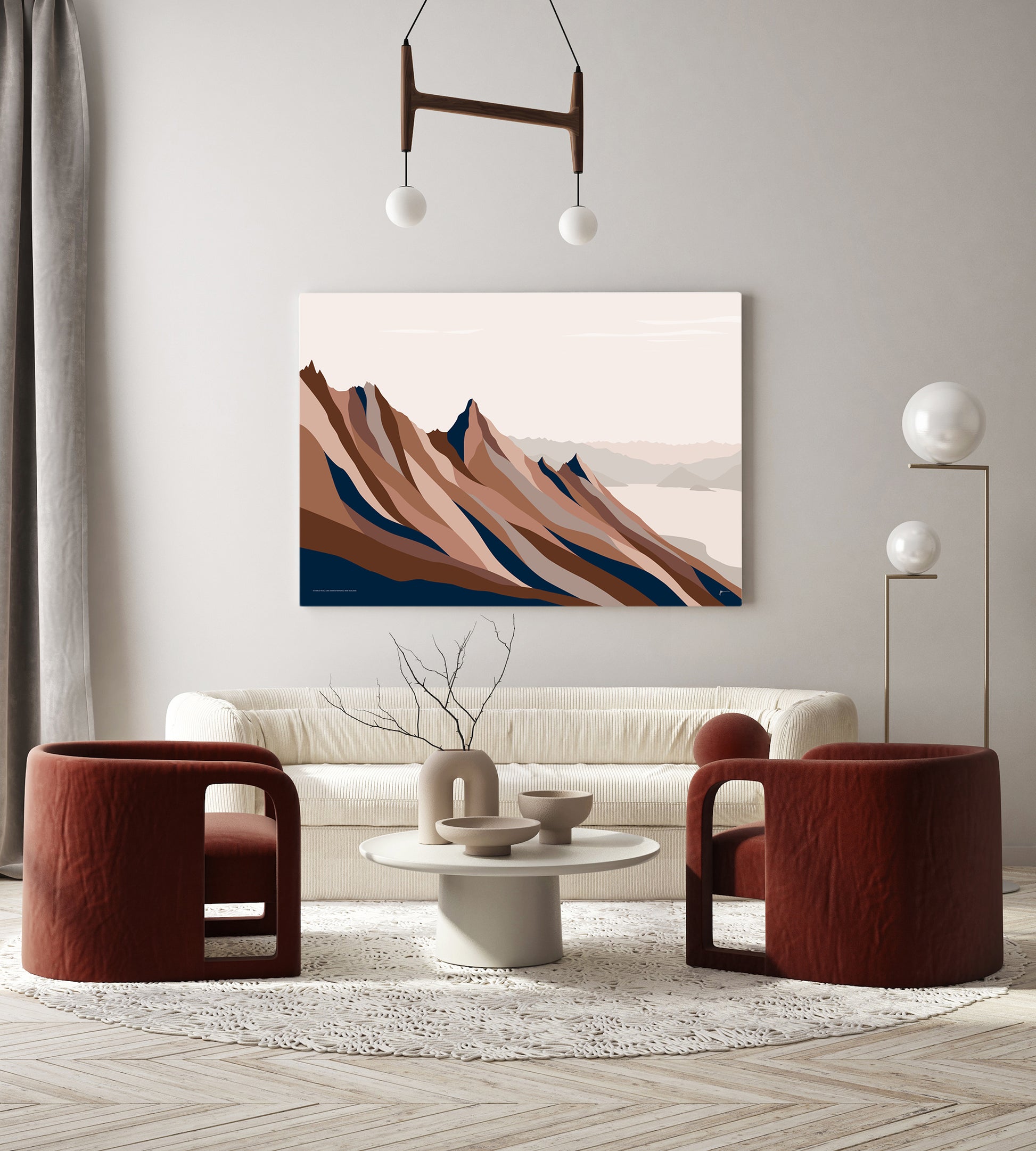 modern mountain art