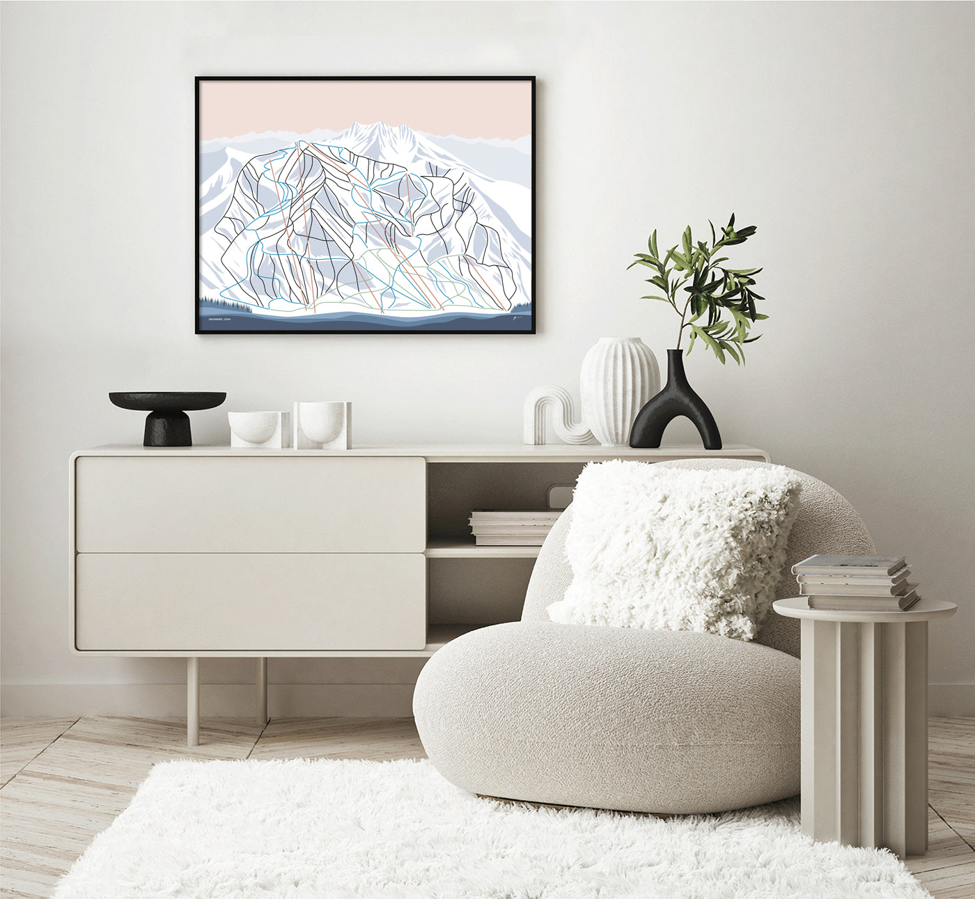 modern mountain art