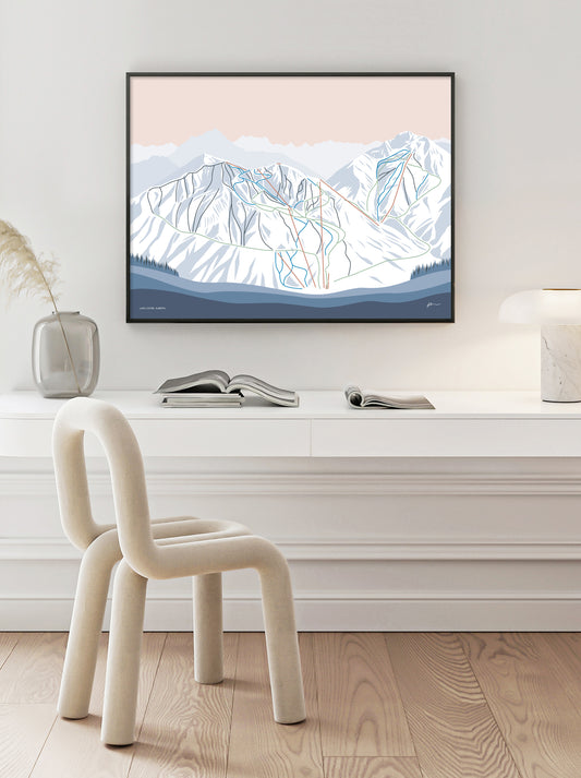 lake louise canada poster