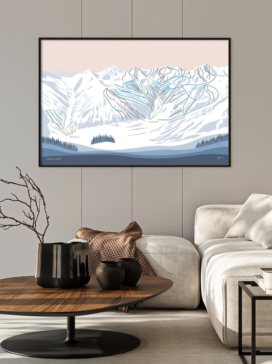 LOVELAND PASS SKI POSTER
