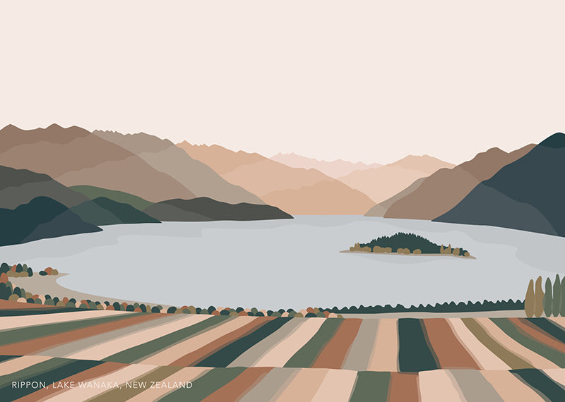 rippon wanaka greeting card