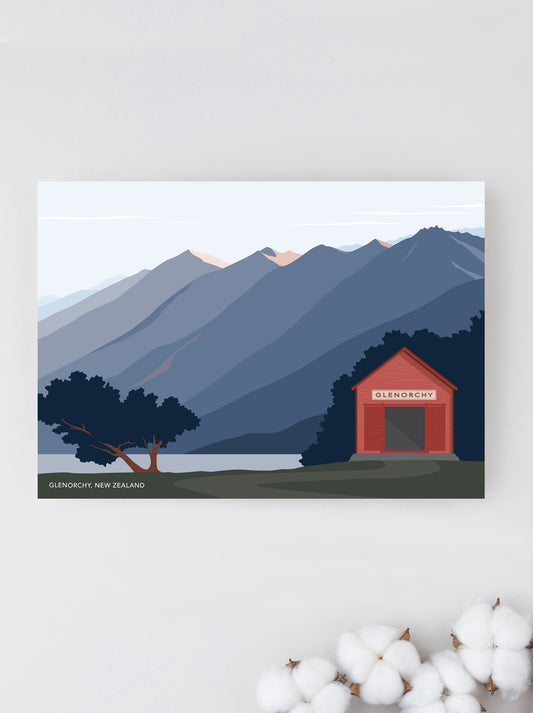 Glenorchy NZ greeting card