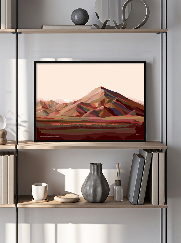 WHOLESALE - Mt Maude Art Print (2 colourways)