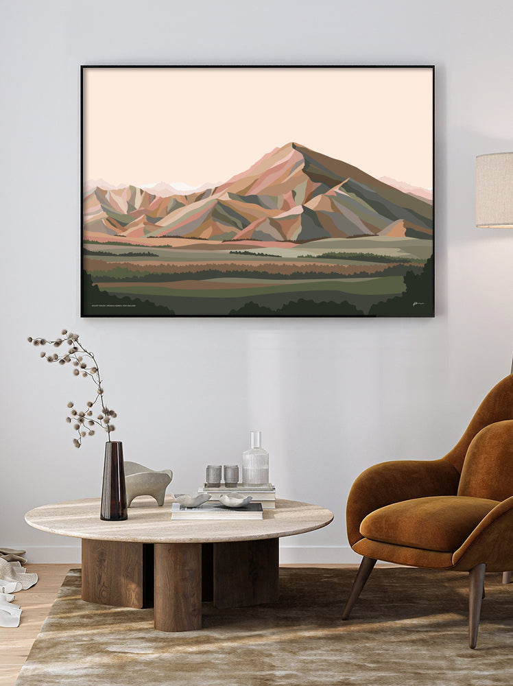 WHOLESALE - Mt Maude Art Print (2 colourways)