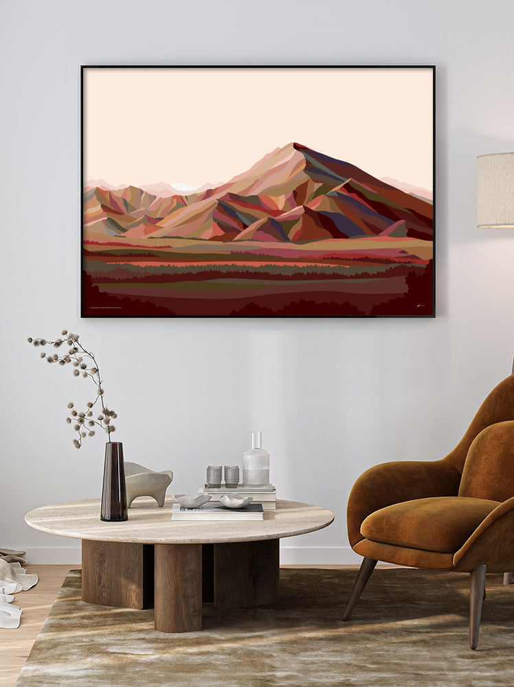 WHOLESALE - Mt Maude Art Print (2 colourways)