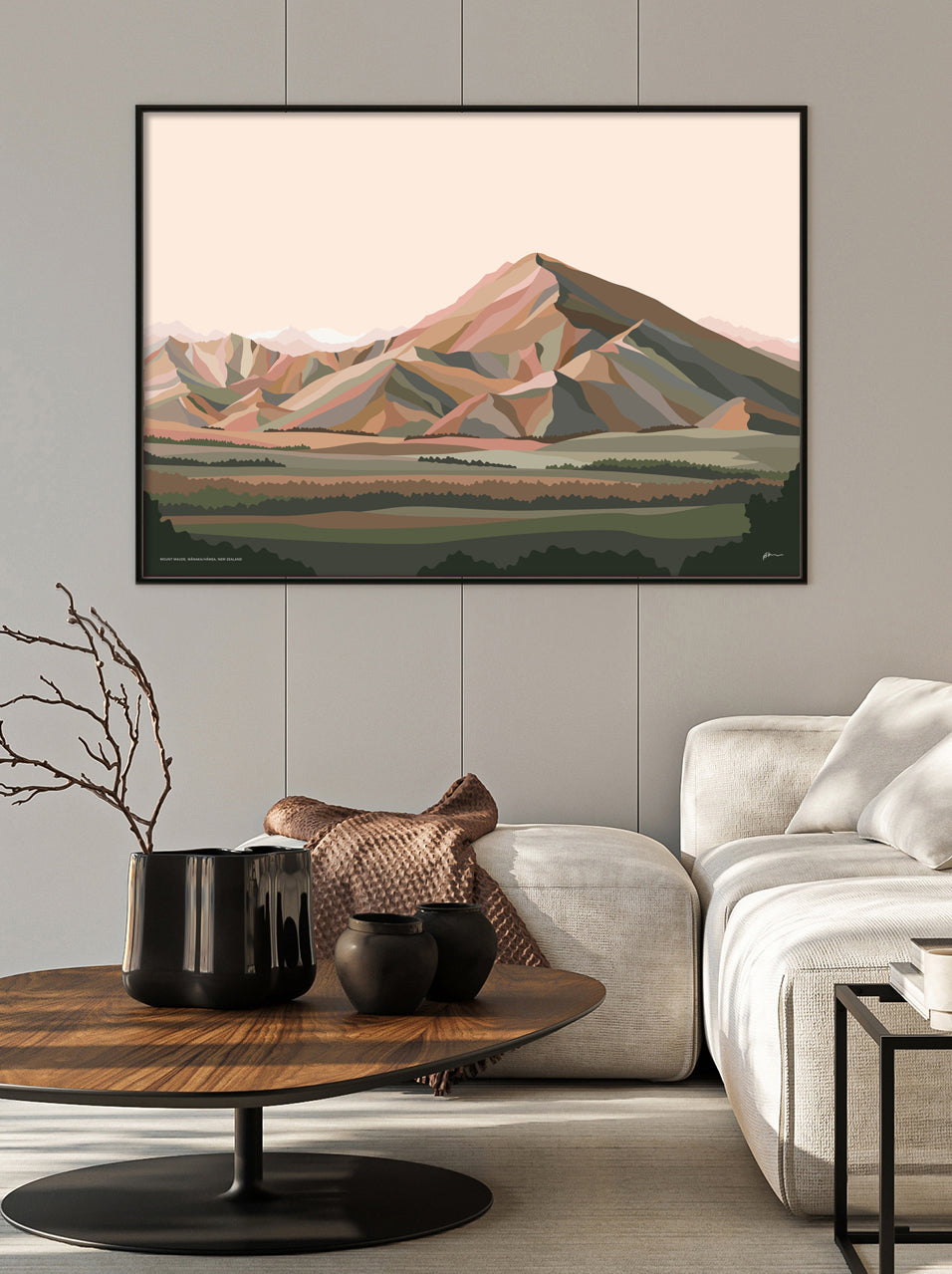 WHOLESALE - Mt Maude Art Print (2 colourways)