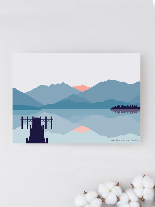 te anau greeting card