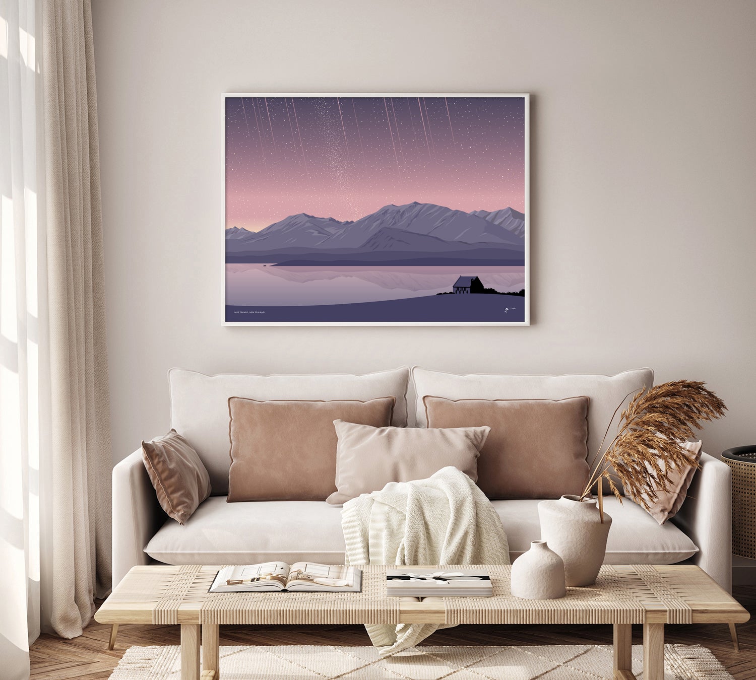 TEKAPO SKY ART PRINT