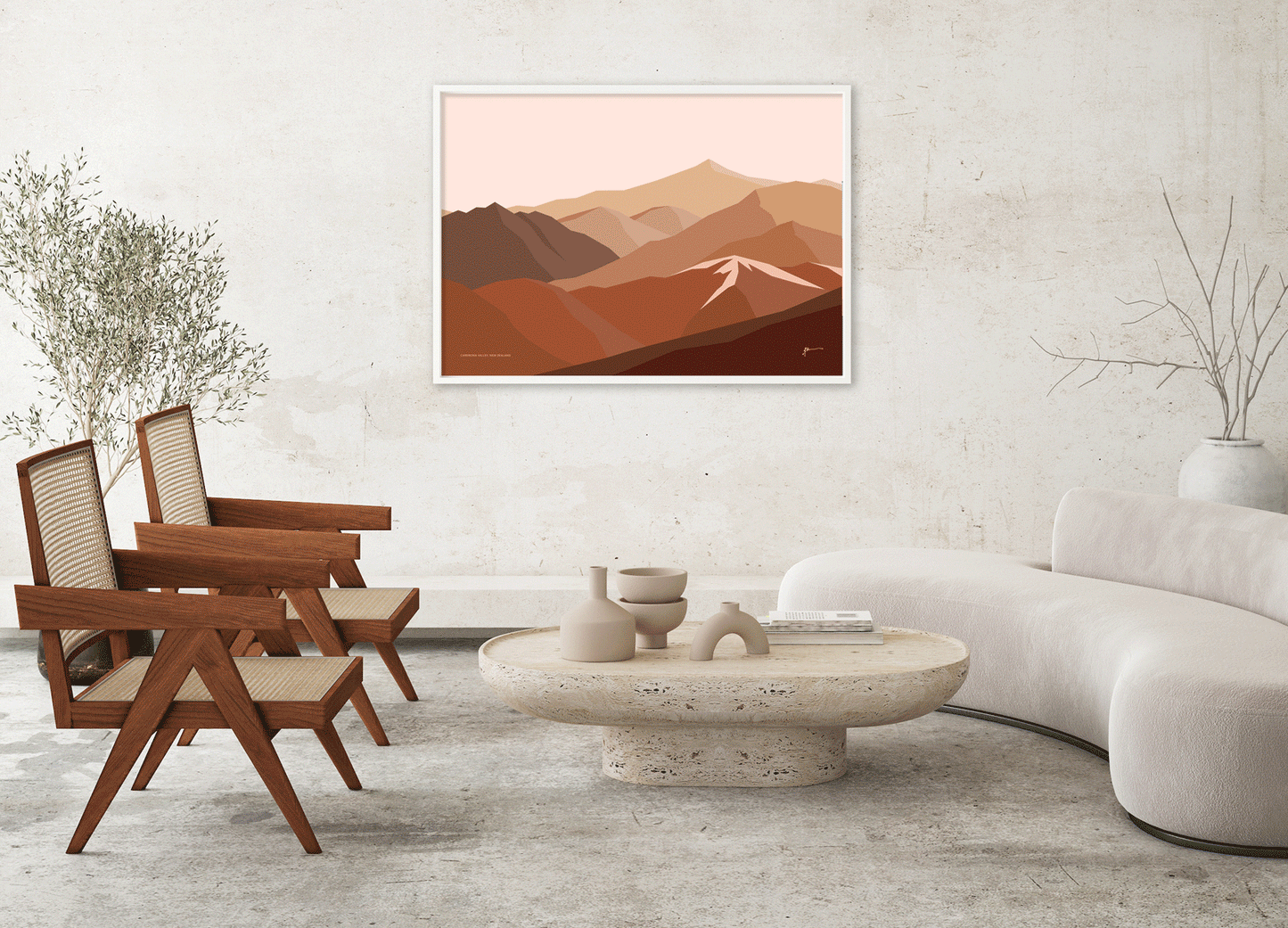 new zealand art print