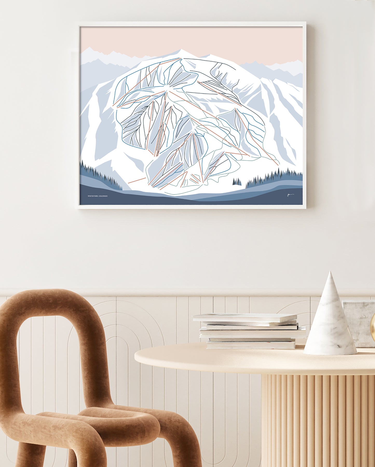 winter park colorado trail map