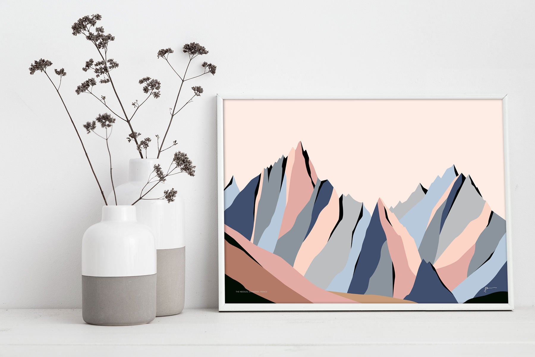 modern mountain art