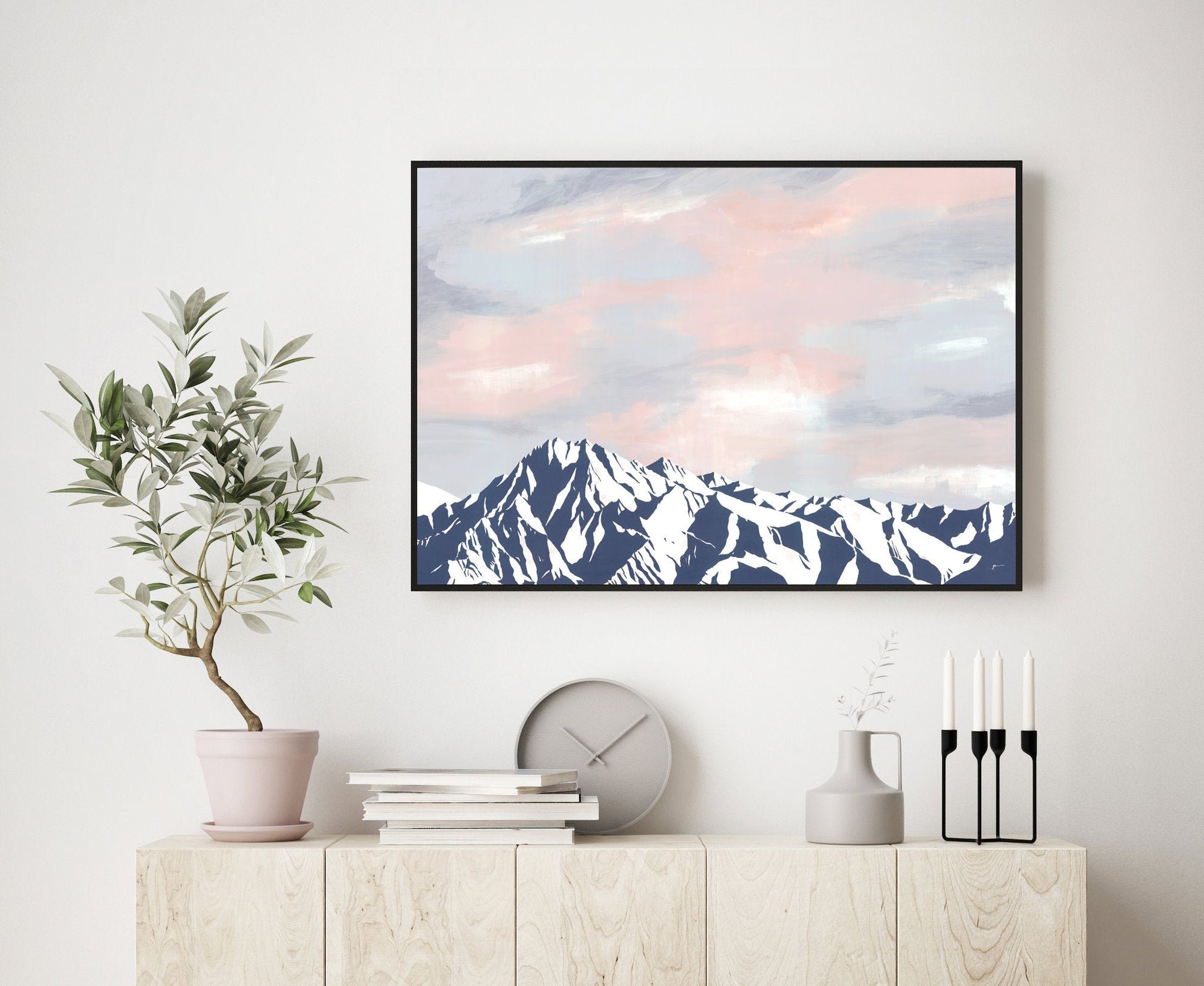 fine art mountain print