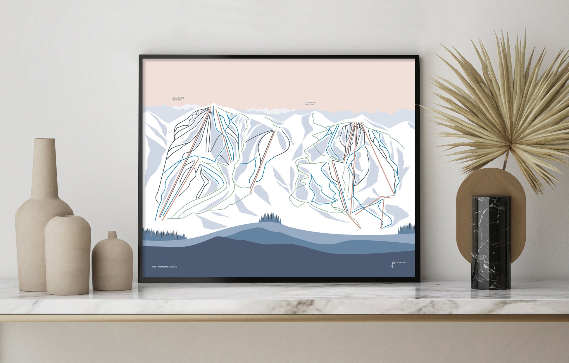 mont tremblant art print