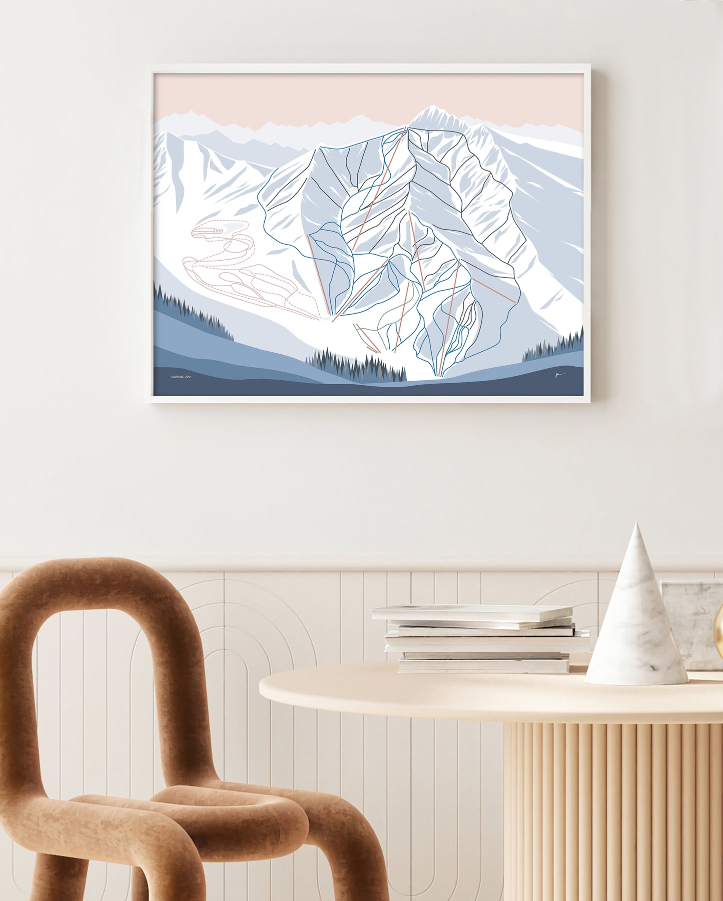 Cool Solitude Utah Art
